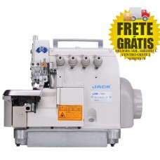 JK-798D-5-03/333 JACK Máquina de Costura Interlock Média Direct Drive 2 agulhas  5 fios